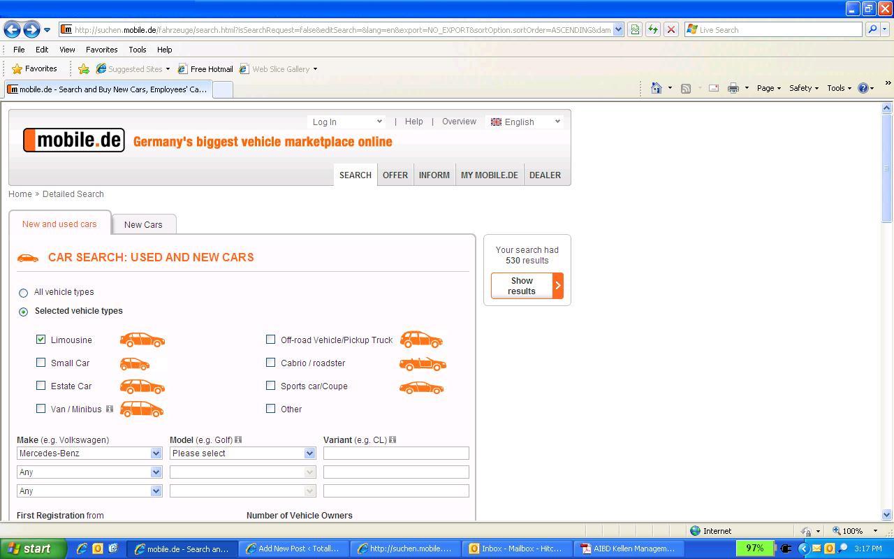 Killer Car sites Germany’s Mobile.de Totally That Stupid Car