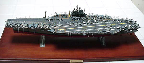 USS Independence CV-62 Aircraft Carrier Model,Navy,Scale Model,Mahogany