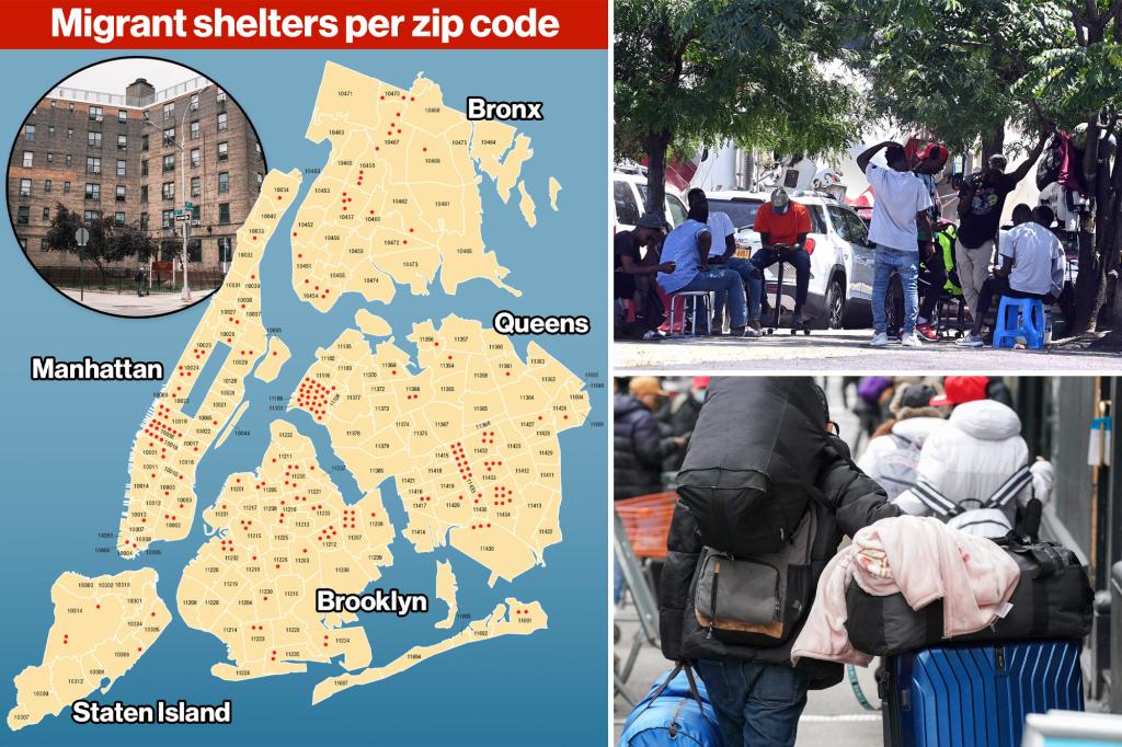 NYC’s poorest zip codes forced to bear brunt of migrant crisis