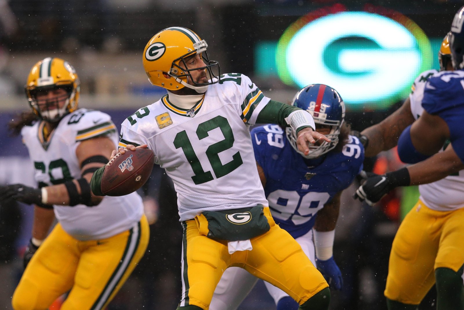 Green Bay Packers Blow Off Some Steam Against New York Giants 3113 Total Packers