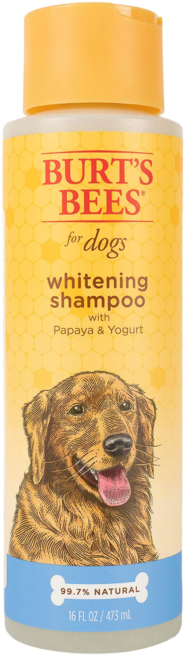 Burt's Bees Natural Whitening Shampoo for Dogs 16 oz Total Pooch