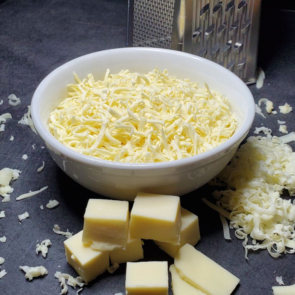 Freeze Dried Cheese Shredded Mozzarella 175g Total Prepare