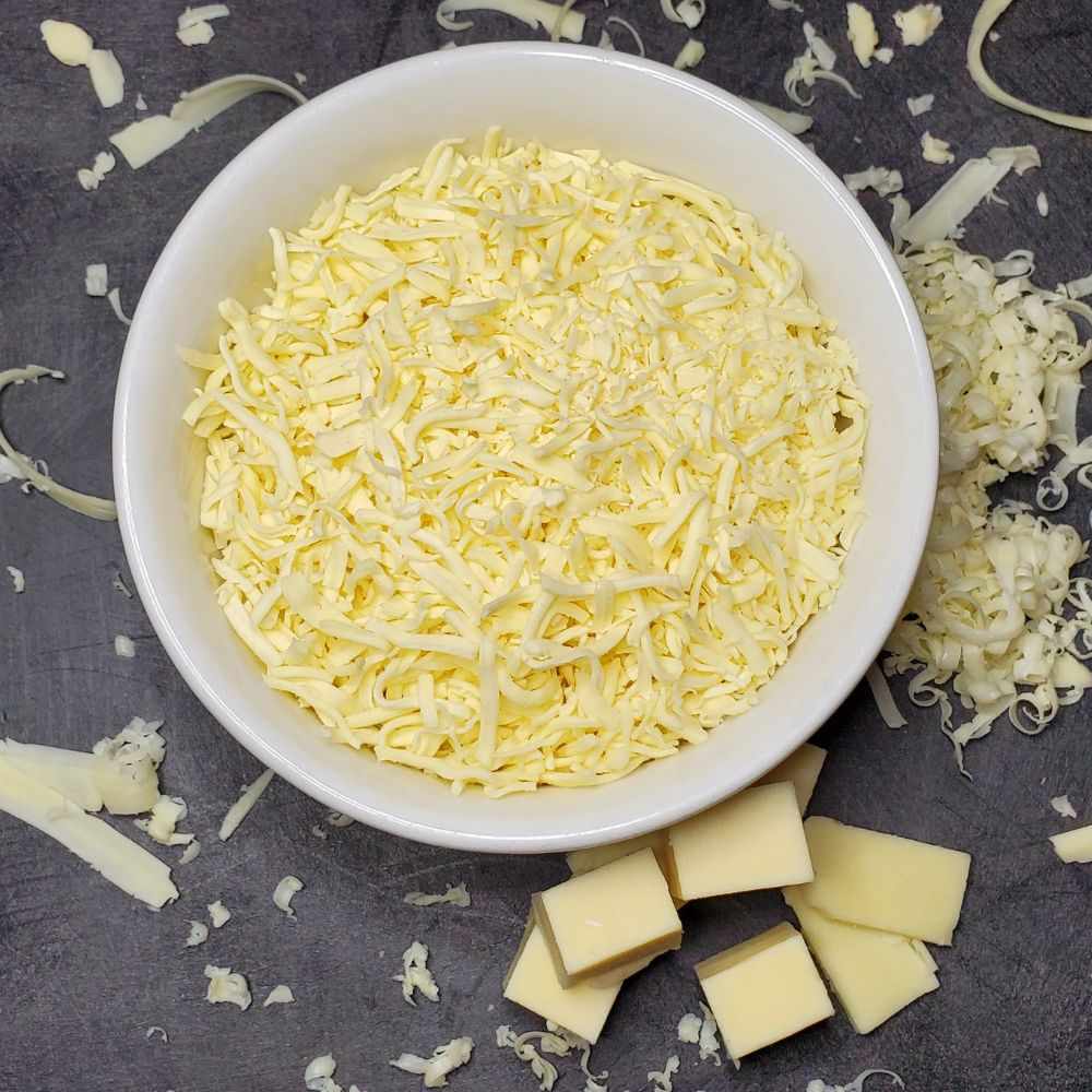 Freeze Dried Cheese Shredded Mozzarella 175g Total Prepare