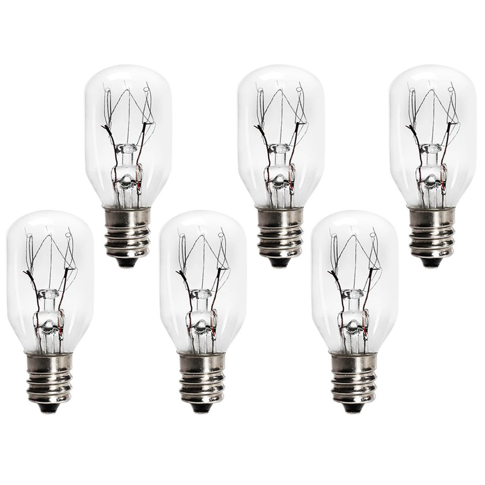 6PCS E12 E14 15W Tungsten Lamp Bulbs for Bedroom Lighting Decor 110