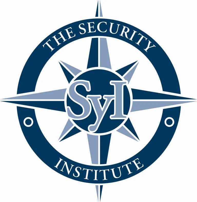 [In Association With] The Security Institute Logo Total Security Summit