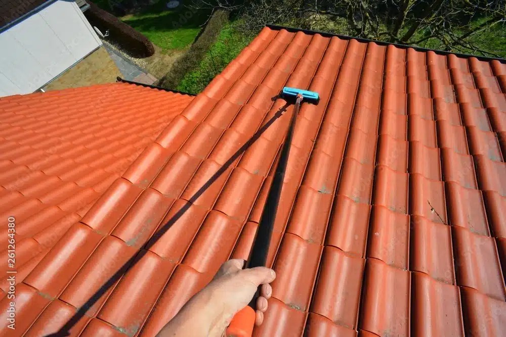 Tile Roof Cleaning Sarasota FL Total Shield Protection Concrete Roofing