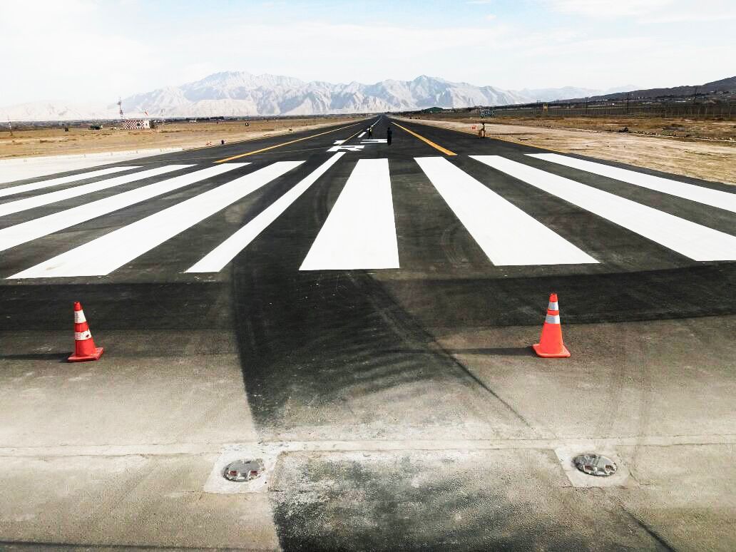 Roadex Water Based Runway Marking Paint Total System Solution TSS