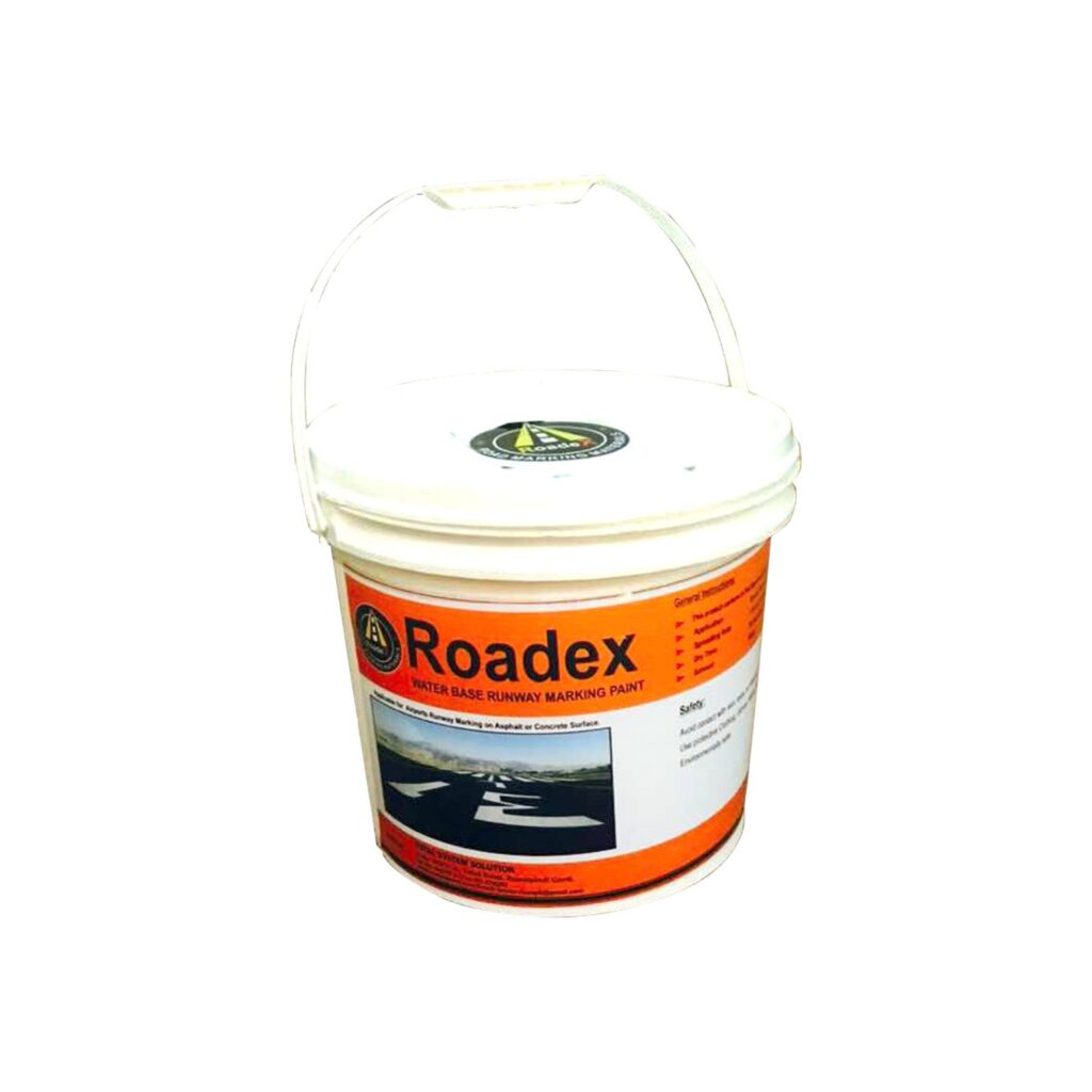 Roadex Water Based Runway Marking Paint Total System Solution TSS