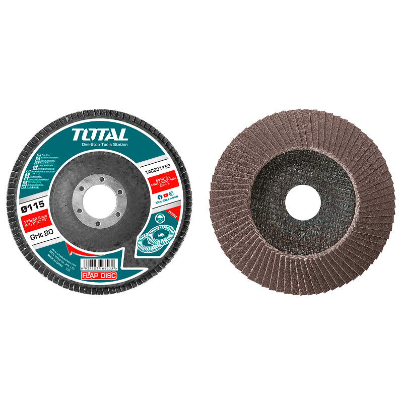 4.5" P80 Flap disc for Steel OMC TOOLS