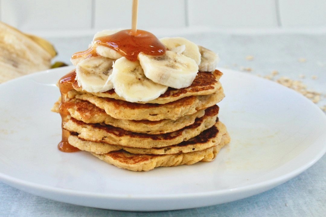 Banana Oat Pancakes Easy, GlutenFree Breakfast To Taste