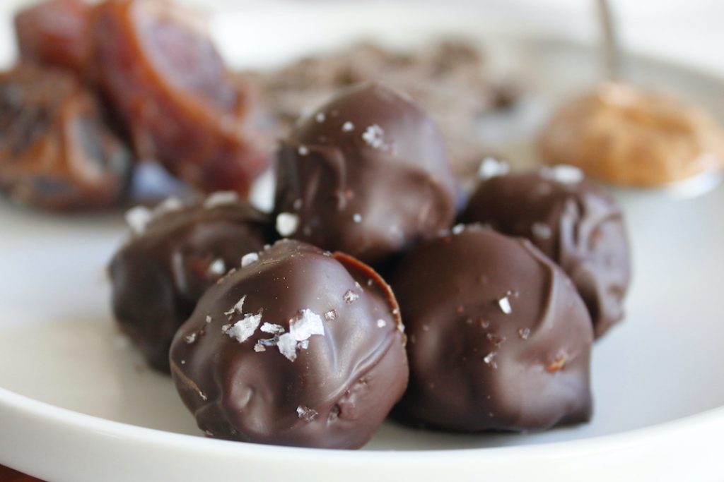 Dark Chocolate Covered Date Bites Easy & Healthy Dessert To Taste