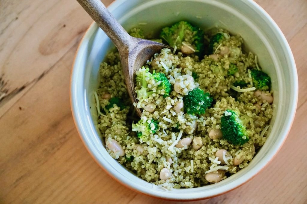 Pesto Quinoa Salad Easy, PlantForward Recipe To Taste
