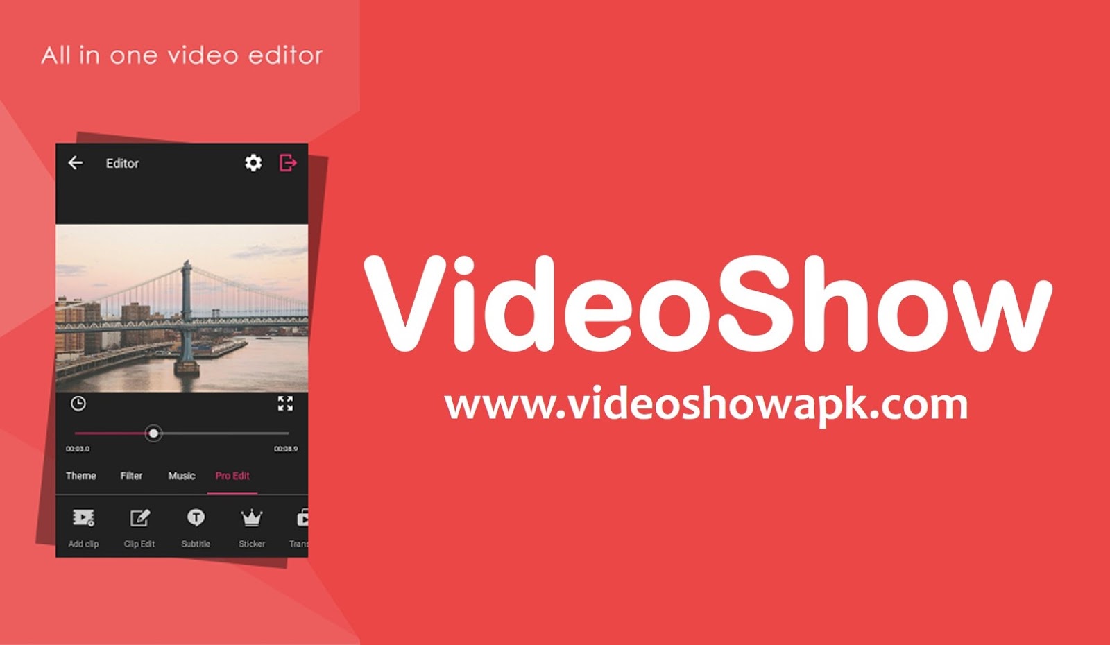 Videoshow ( Video Editor, Video Maker, Photo Editor)