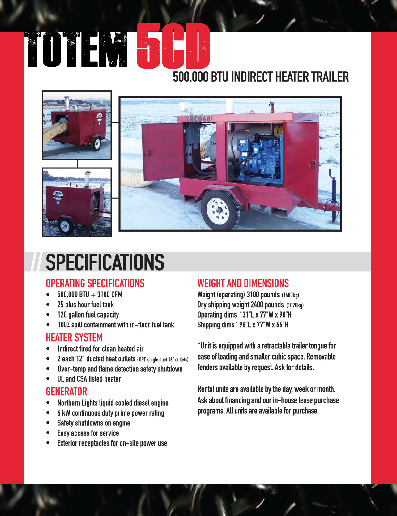 MANUFACTURING Totem Equipment & Supply, Inc