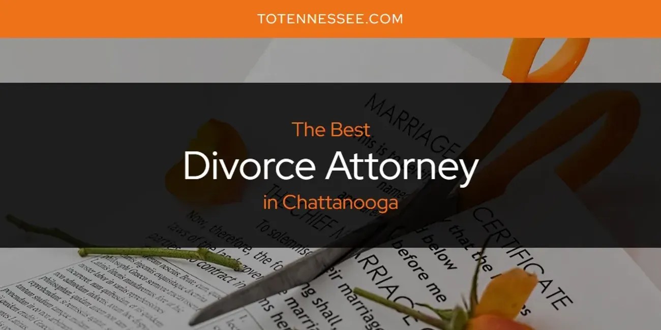 The Absolute Best Divorce Attorney in Chattanooga [Updated 2024] To