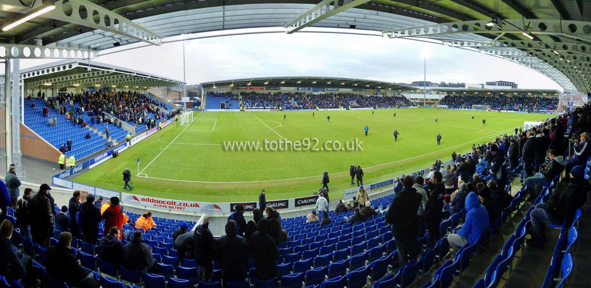 Chesterfield FC Proact Stadium Football League Ground Guide