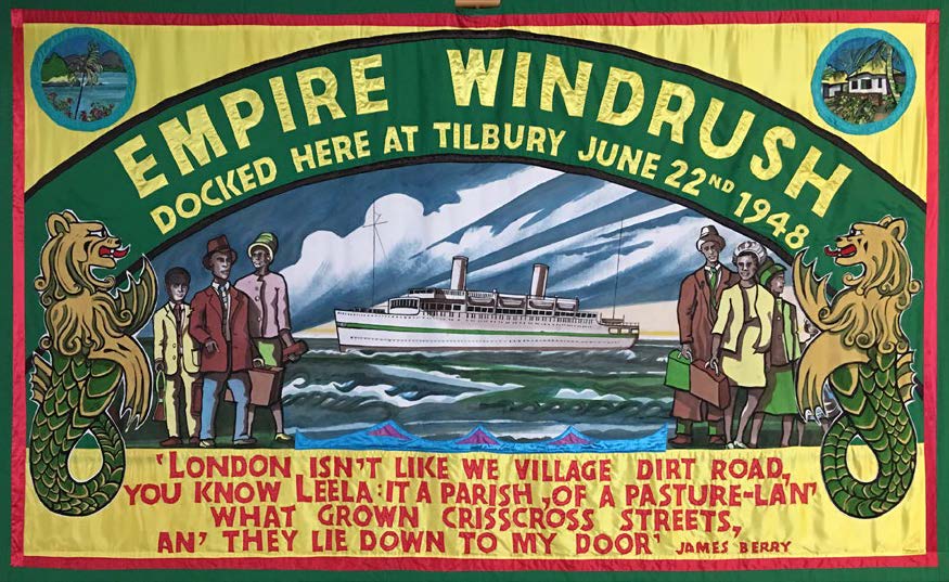 CELEBRATING THE 70TH ANNIVERSARY OF THE ARRIVAL OF THE EMPIRE WINDRUSH IN TILBURY Tilbury on