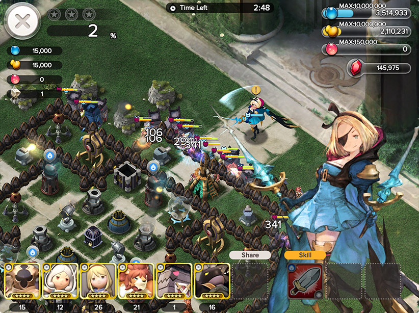 'Battle Champs' is a Japanese Take on 'Clash of Clans' with Serious