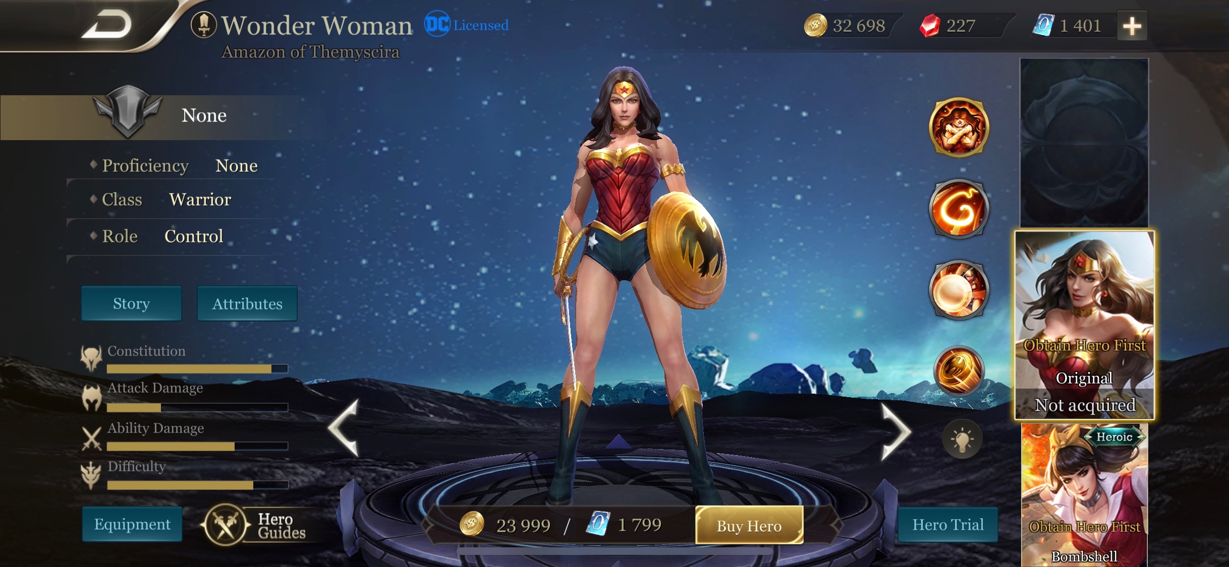 Here’s How to Unlock Wonder Woman in ‘Arena of Valor’ Right Now