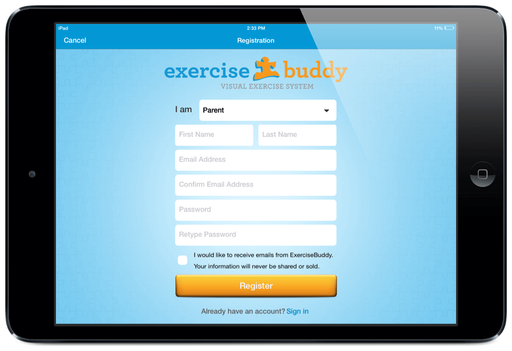Exercise Buddy App Review Touch AutismTouch Autism