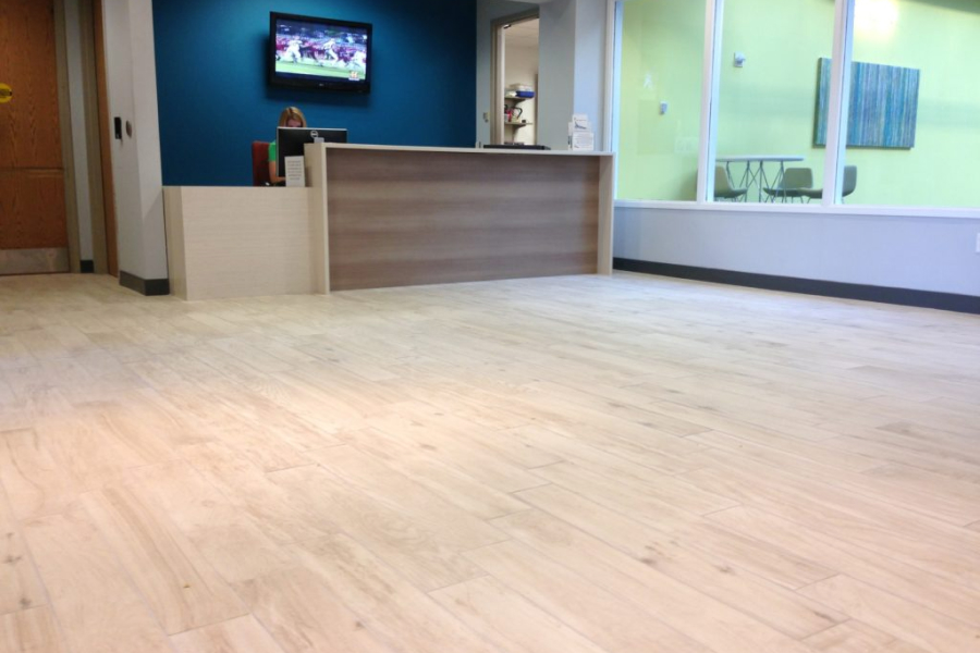 Commercial Tile Installation TOUCHDOWN TILE