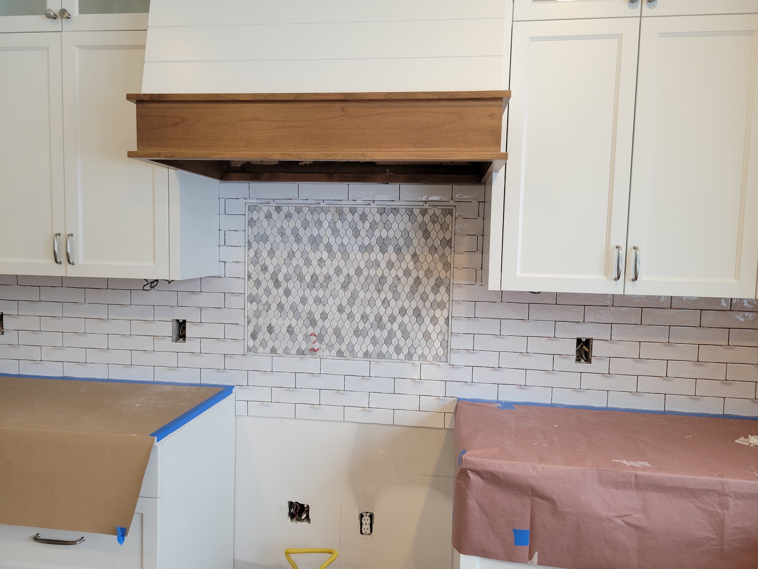 Maple Plain Kitchen Tile Backsplash TOUCHDOWN TILE