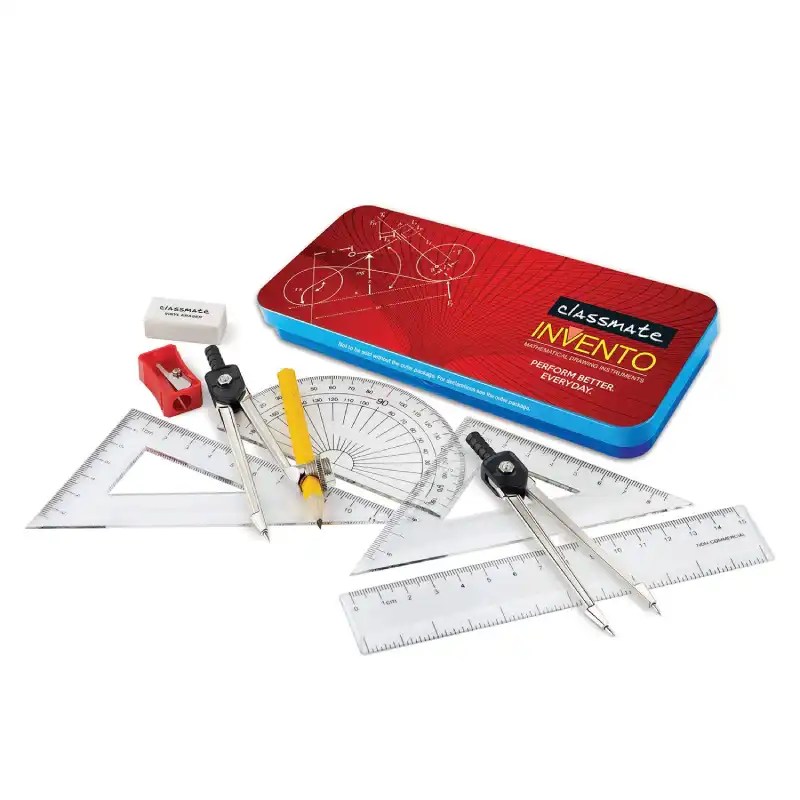 Classmate Invento Geometry Box With Instruments Touch Heights