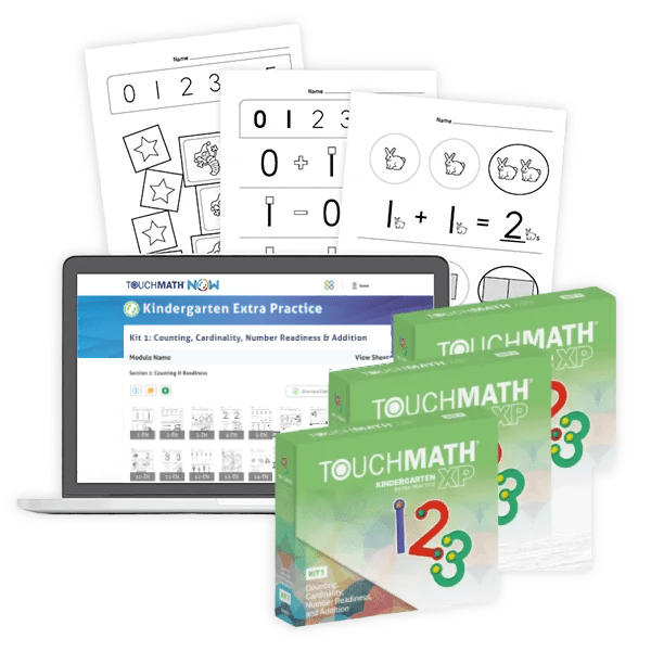 Kindergarten Extra Practice Collection TouchMath