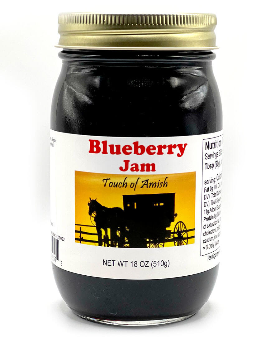 Blueberry Jam Touch of Amish