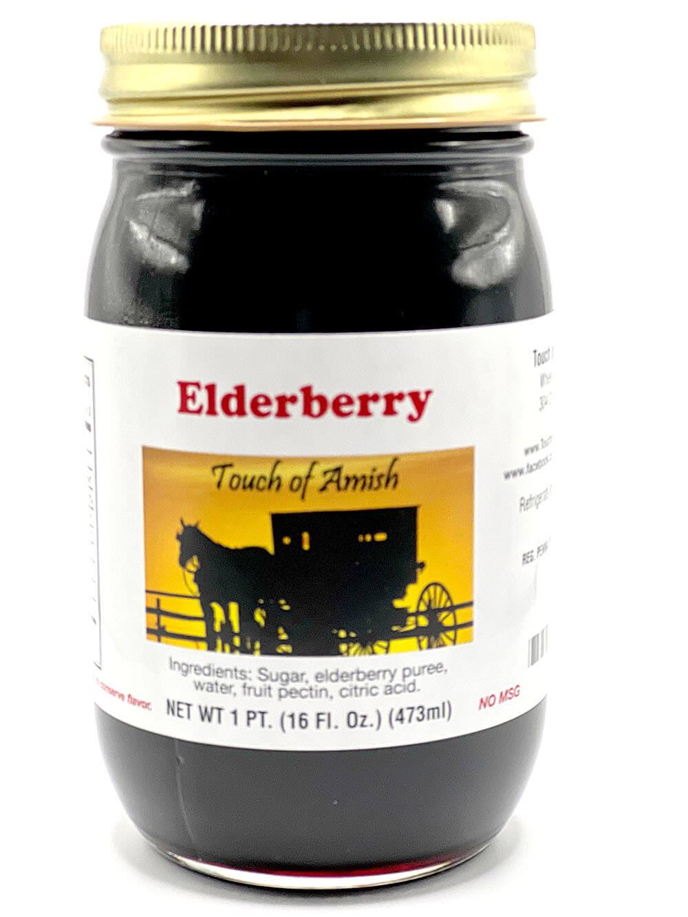Elderberry Jelly Touch of Amish