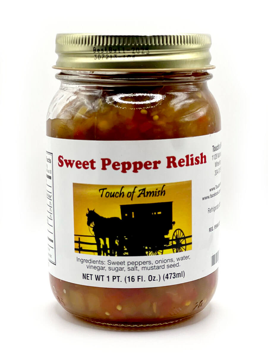 Sweet Pepper Relish Touch of Amish