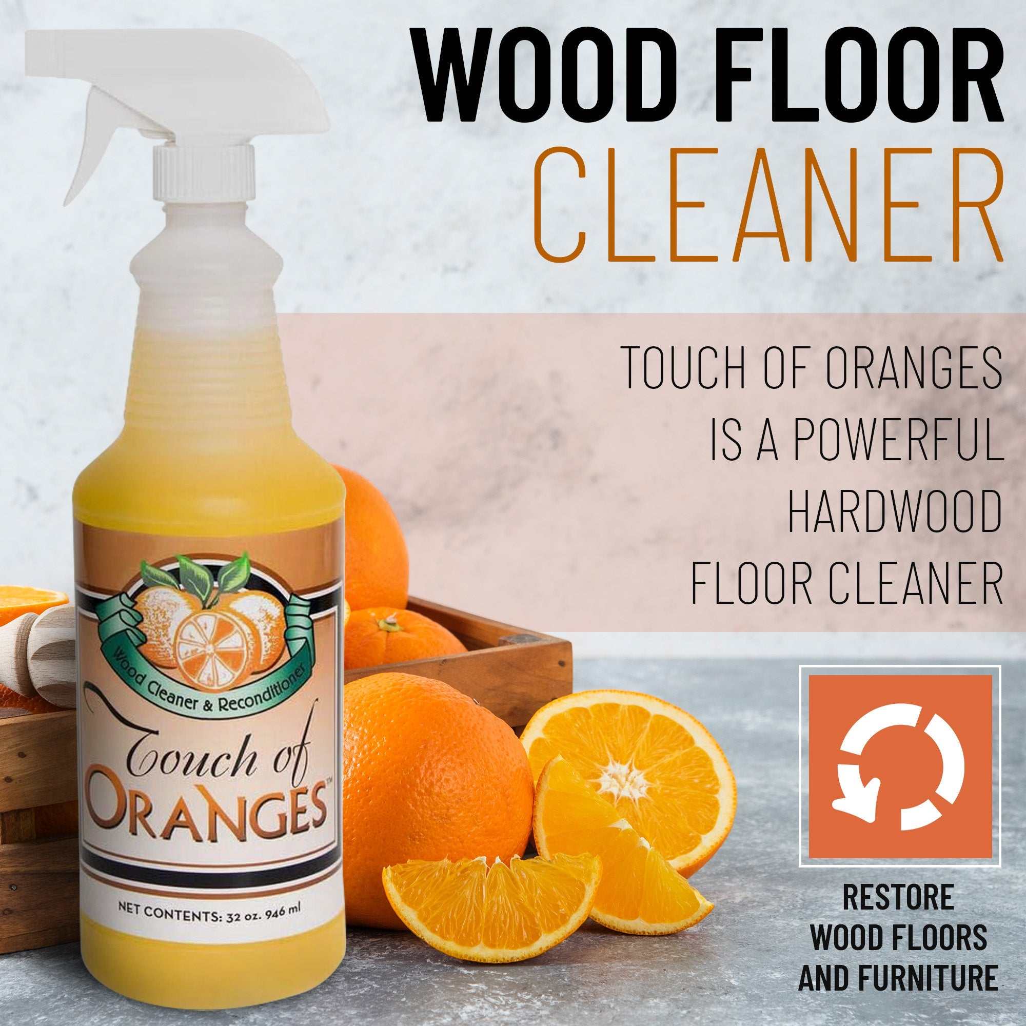 Shop Orange Wood Cleaner Products Online Touch Of Oranges