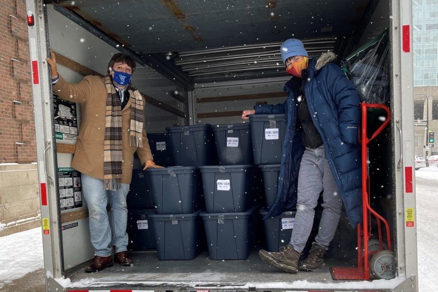 Touchstone Receives Home Kits for People Moving Into an