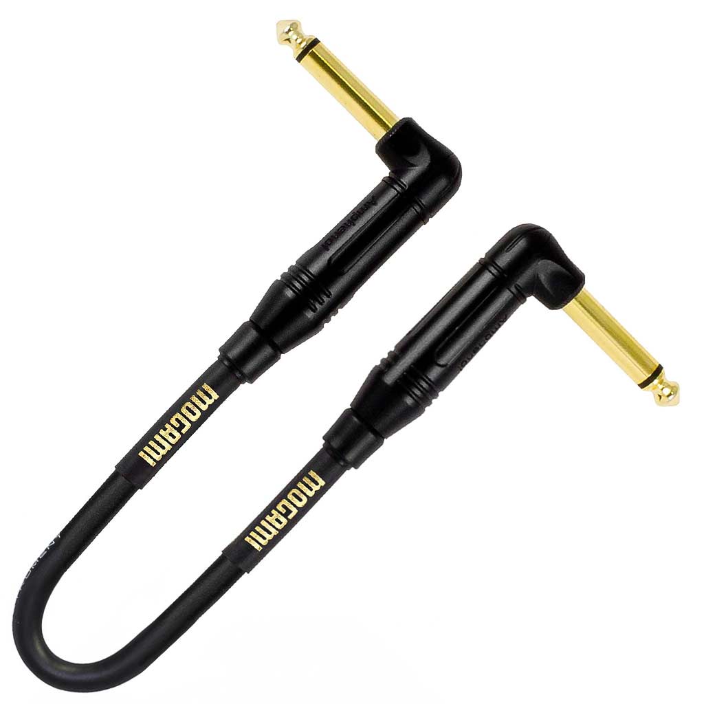 Mogami Gold Pedal Patch Cable Right to Right 6inch Tough Audio