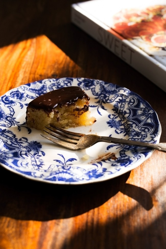 Ottolenghis Sweet Flourless Coconut And Chocolate Cake One Tough