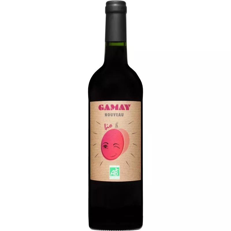 Achat Vin nouveau Gamay rouge Bio 2022