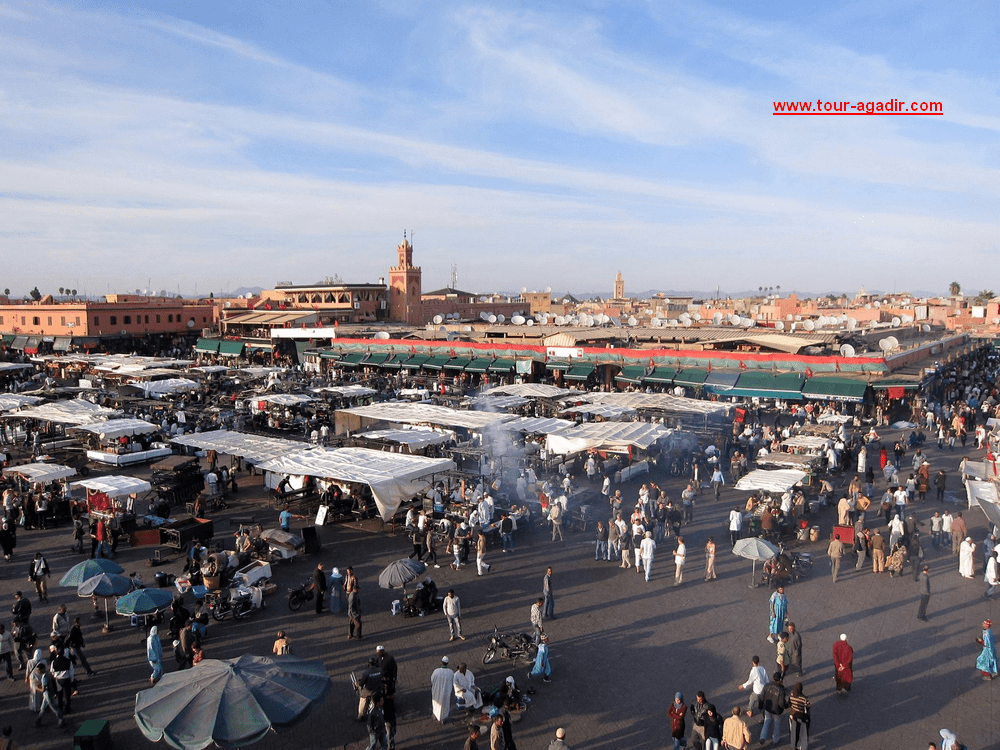 Agadir day tour to Marrakech Marrakech trip from Agadir