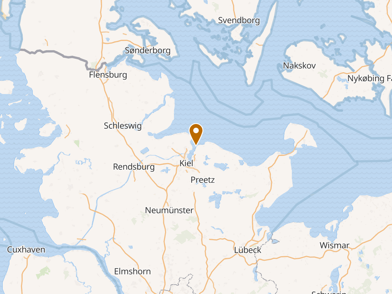 Karte Laboe Umgebung 8 Tage Urlaub in Laboe in einer Ferienwohnung beim AppartementService