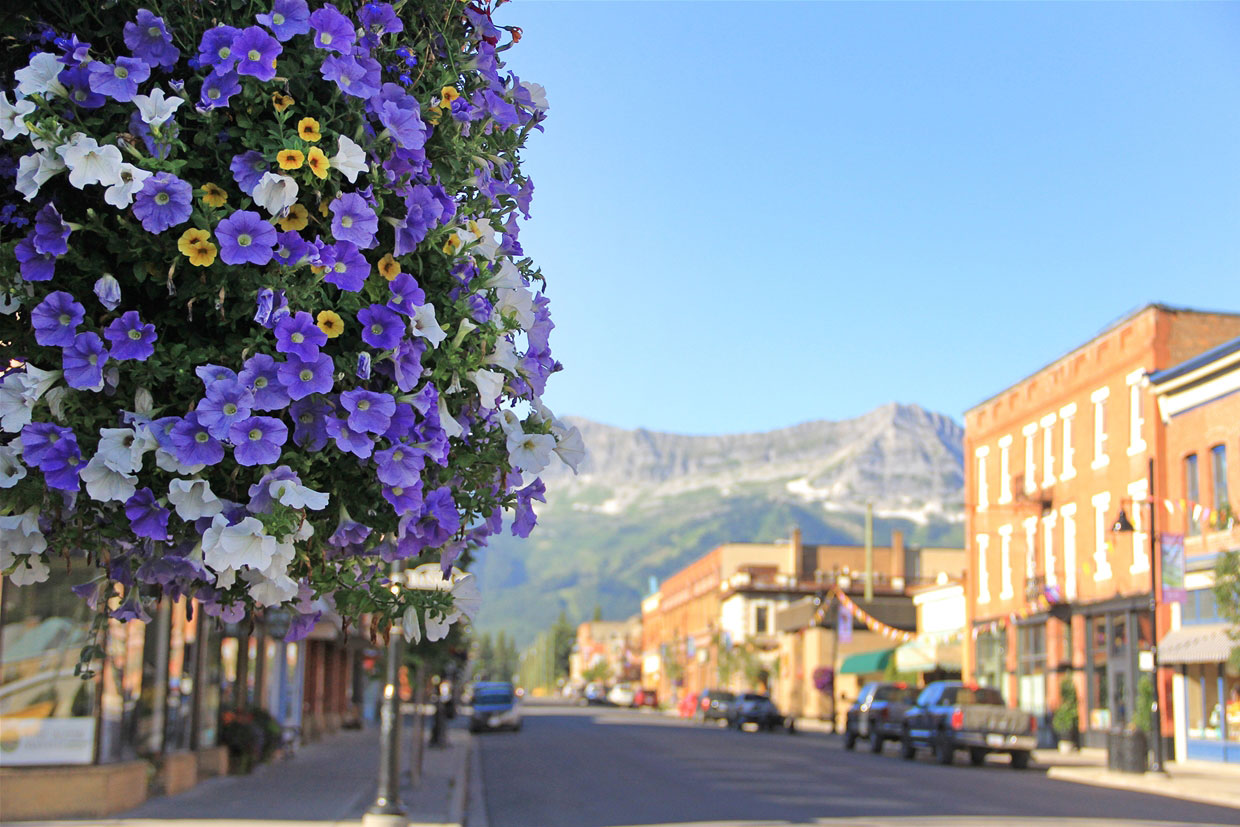 Town of Fernie BC Historic Downtown
