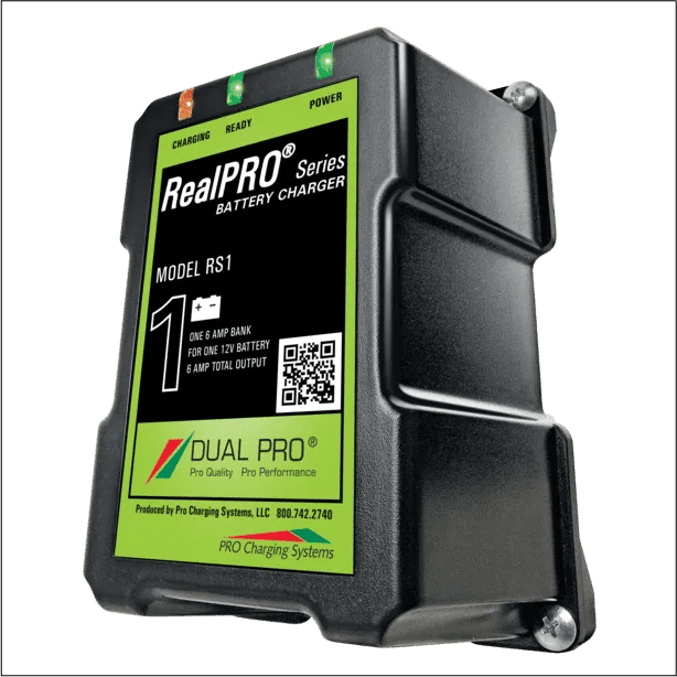 RS1 One 6 AMP Bank Yes 6 Amps Lithium trolling motor batteries