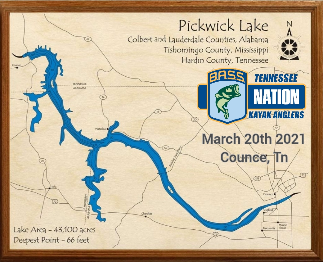 Tennessee B.A.S.S. Nation Pickwick Lake Counce, TN