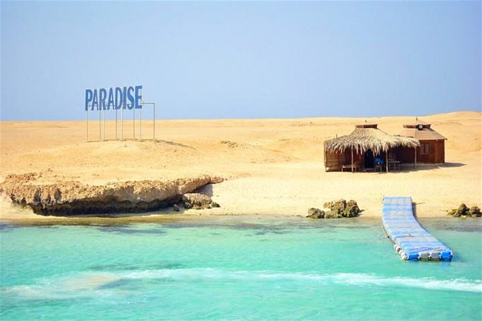 Schnorcheln vor Paradise Insel in Hurghada Luxor Tours