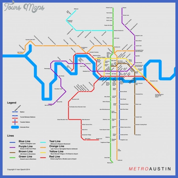 Texas Subway Map
