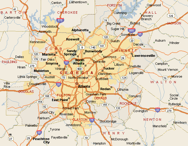 Atlanta Map