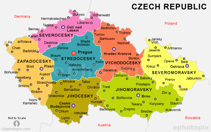 Czech Republic Map
