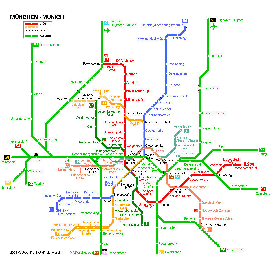 Metro Deutschland Karte Germany Subway Map