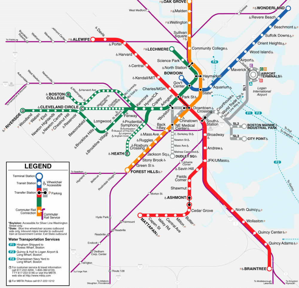 Cleveland Subway Map
