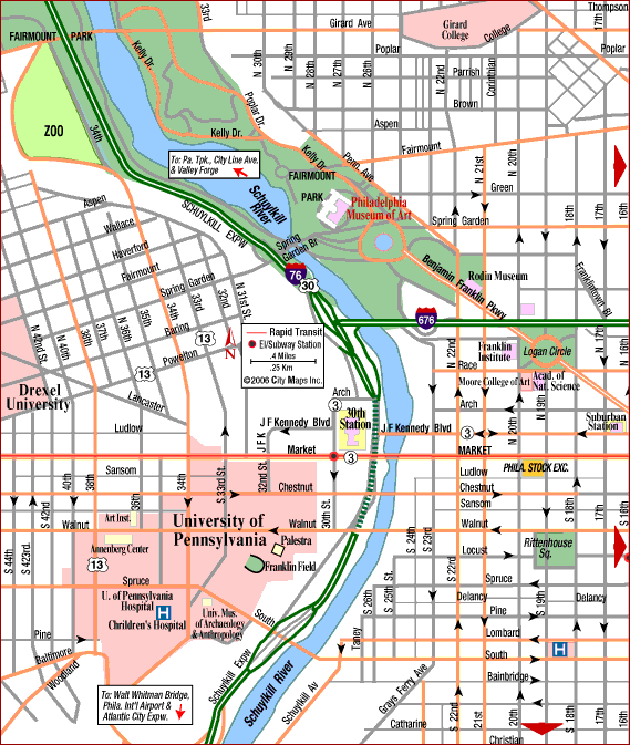 Philadelphia Maps Pennsylvania, U.S. Maps of Philadelphia