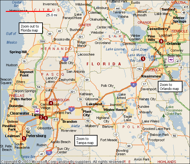 Orlando Map