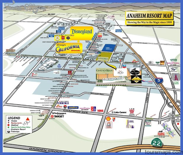 Anaheim Map